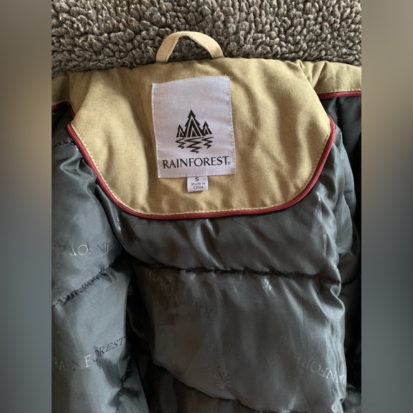 Men’s Rainforest HERITAGE MICRO OXFORD THERMOLUXE FILLED PARKA Size Small - Picture 8 of 10